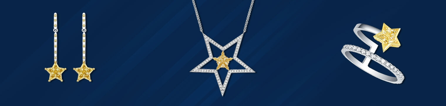 Astra collection — celestial diamond designs